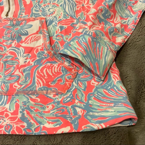 Lilly Pulitzer Popover 1/2 Zip Sweatshirt - Picture 6 of 7